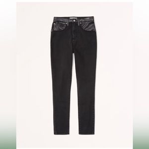 NWT Abercrombie Black Skinny Jeans